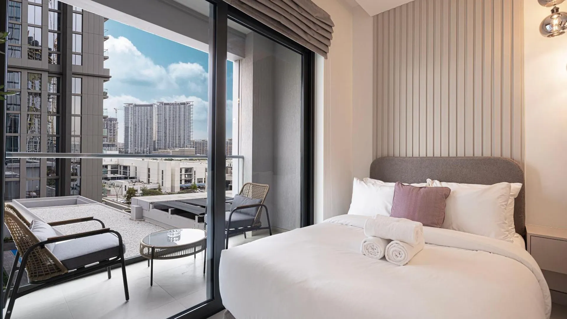 Chic 2Br Creek Vista, Near Downtown, Burj Khalifa And Dubai Mall