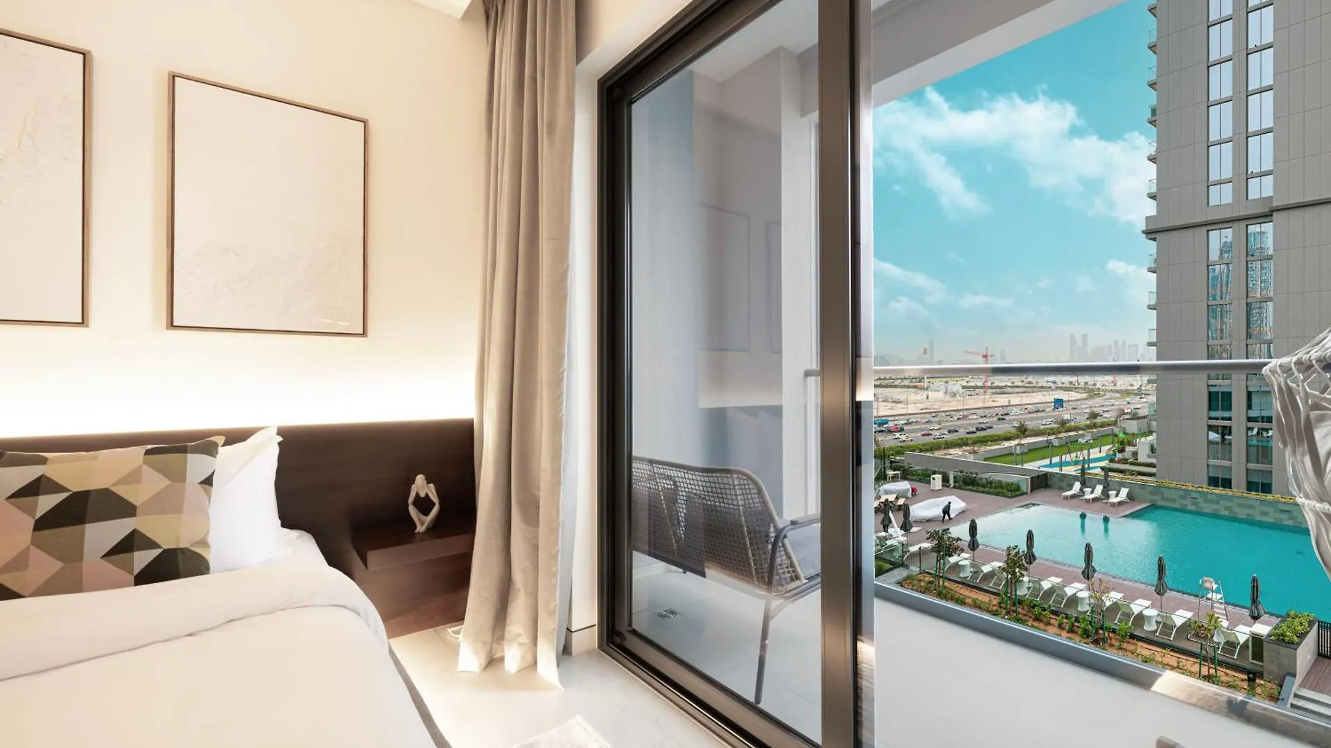 Apartment Chic 2Br Creek Vista, Near Downtown, Burj Khalifa And Dubai Mall United Arab Emirates